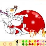 Santa Claus Painting