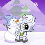 Snowy Pony