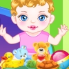 Baby Washing Her Toys