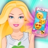 Barbie Iphone Emoji Decoration