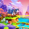 Build Farm House Bridge Zoozoogames