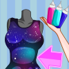 Elsa Diy Galaxy Dress Image
