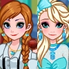 Frozen Sisters Graduation Makeover Image