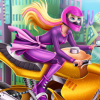 Girls Fix It Barbie Spy Motorcycle Image