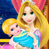 Mommy Rapunzel Crib Decor