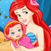Pregnant Ariel Gives Birth