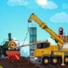 Railroad Crane Parking