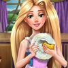 Rapunzel Dish Washing Realife