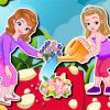 Sofia And Amber Gardening Image