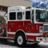 Winter Firefighters Truck Image