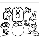 Wubbzy Coloring