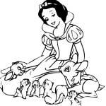 Snow White Coloring Pages