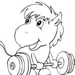 Horse Coloring Page