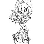 Bratz Dana Coloring Pages