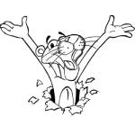 Pink Panther Coloring Pages