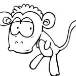 Monkey Coloring Pages