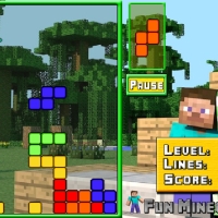 Minecraft Tetris