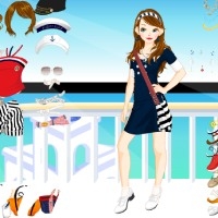 Navy Girl Dress Up