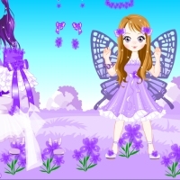 Purple Butterfly Dress Up