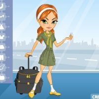 Girl Traveler Dress Up