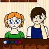 Alex and James Couple Dress Up