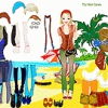 Animated Beach Dressup