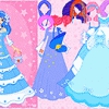 Big Hair Gown Dressup