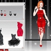 Black and Red Party Dressup