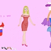 Blonde Hair Girl Dressup
