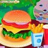 Cheeseburger Decoration Image