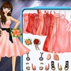 Coral Bridesmaid