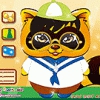 Cute Raccoon Dress Up