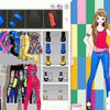 Doodle-print Jeans
