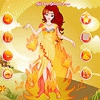 Fire Princess Dressup
