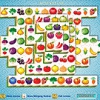 Fruits And Vegetables Mahjong Image