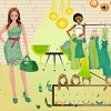 Green Fashion Effect Dressup