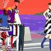 Happy Dressup in Beach