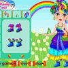 Rainbow Girl Dress Up