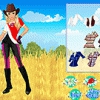 Rosa at the Farm Dressup Image
