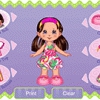 Rosebud Girl Dressup