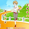Running in the Morning Dress Up Image