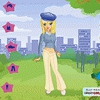 Trendy Jeans Girl