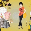 Violet Girl Dressup