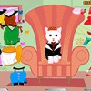 White Kitty Dressup Image